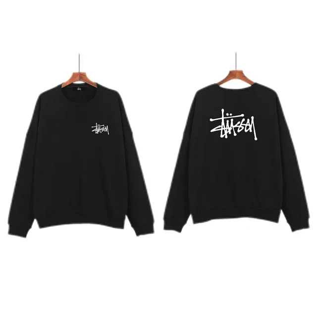 Stüssy Hoodies & Sweatshirts Crewneck logo-print sweatshirt product detail image 3