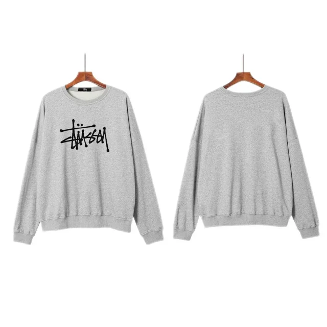 Stüssy Hoodies & Sweatshirts Crewneck logo-print sweatshirt product detail image 8