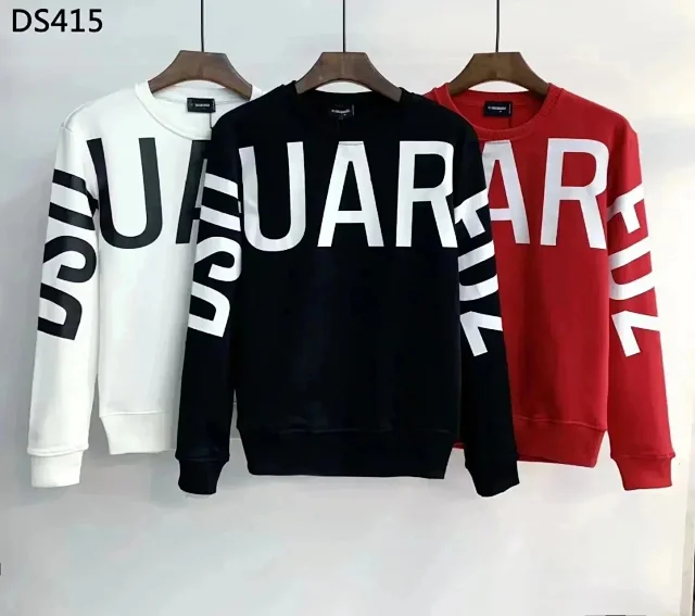 Dsquared2 Hoodies & Sweatshirts Graphic Crewneck Sweatshirt product detail image 3