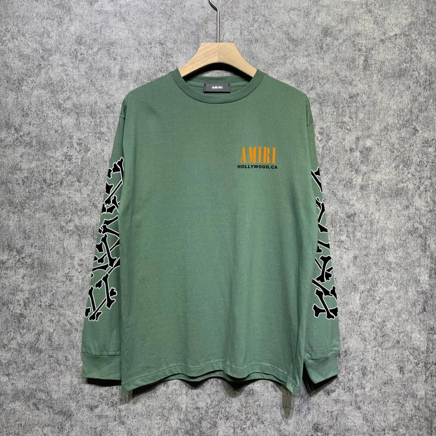 AMIRI Hoodies & Sweatshirts Bone-Print Crewneck Sweatshirt image 3