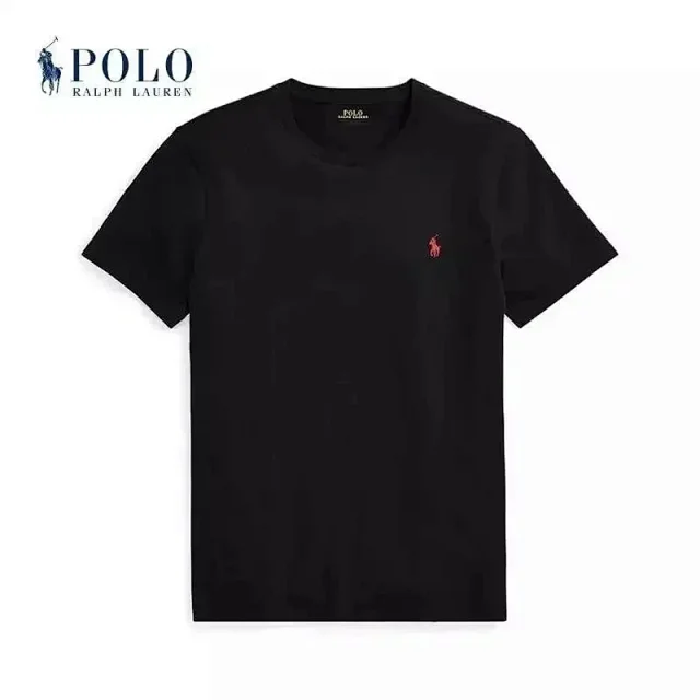Polo Ralph Lauren T-Shirts Short-Sleeve Crewneck with Embroidered Pony product detail image 7