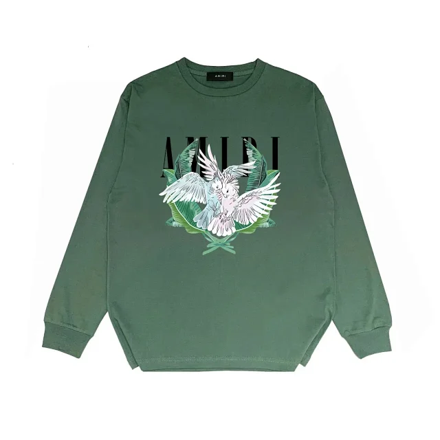 AMIRI Hoodies & Sweatshirts Crewneck Logo-Print Sweatshirt product detail image 5