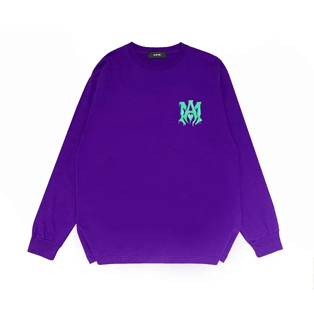 AMIRI Hoodies & Sweatshirts Crewneck Logo-Print Sweatshirt product detail image 9