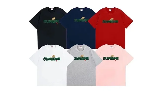 Supreme T-Shirts Graphic Print Short-Sleeve product detail image 5