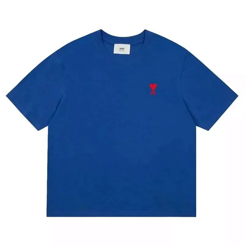 AMI Paris T-Shirts Oversized de Coeur logo — 30