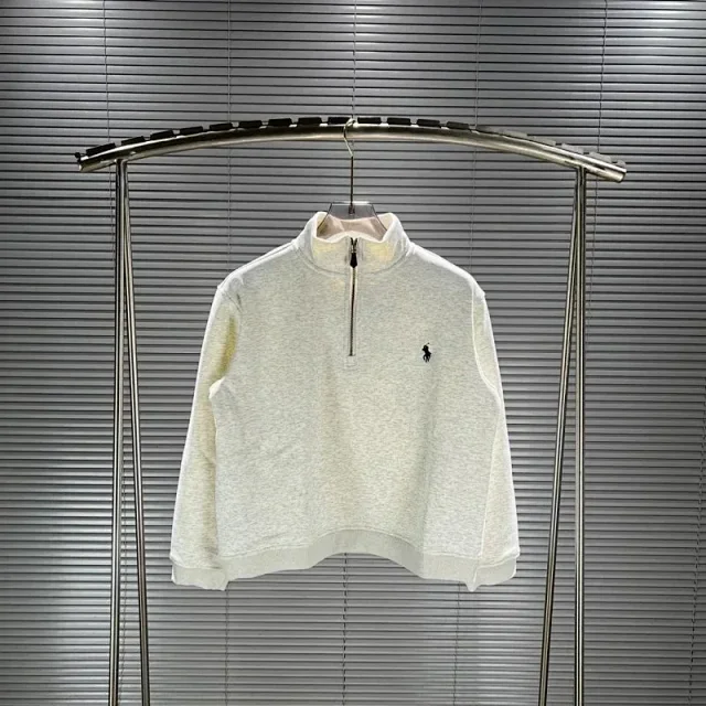 Polo Ralph Lauren Hoodies & Sweatshirts Quarter-Zip Mock-Neck Sweatshirt with Embroidered Pony Logo product detail image 7