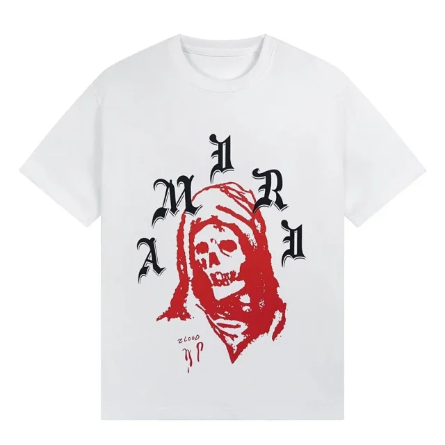 AMIRI T-Shirts Skull Graphic T-Shirt product detail image 1