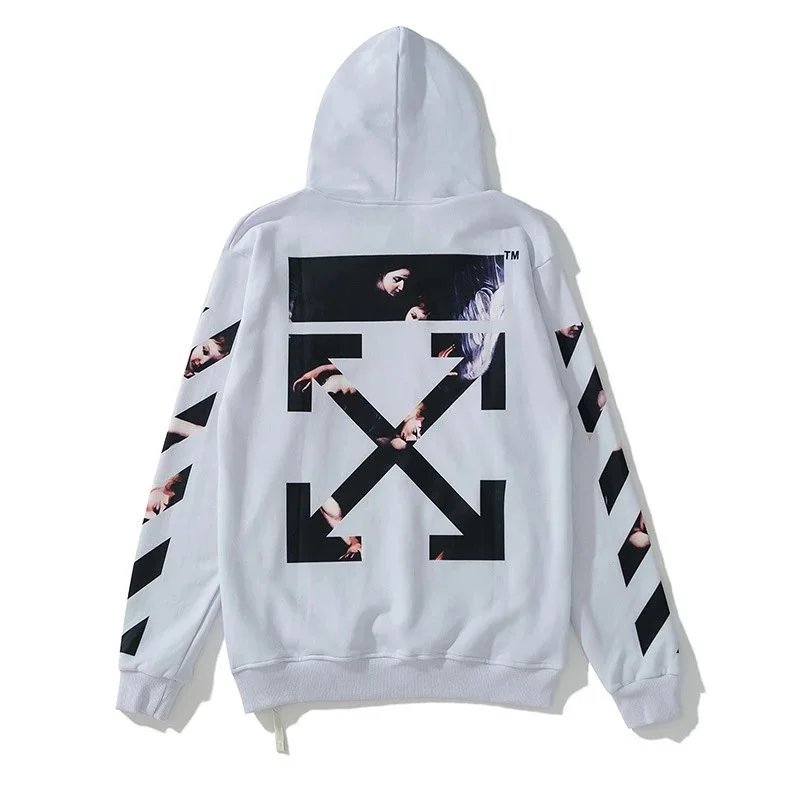 Off-White Hoodies & Sweatshirts Arrow Graphic Pullover Hoodie image 9