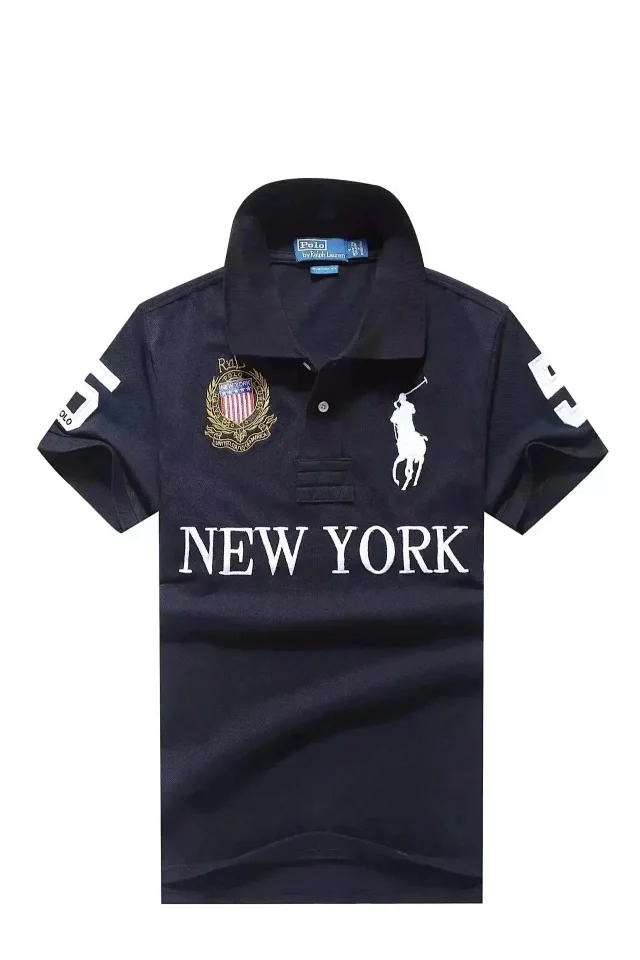 Polo Ralph Lauren Shirts Short-Sleeve City Crest Shirt with Number Back product detail image 4