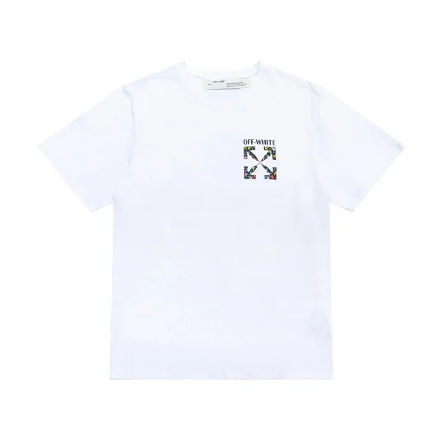 Off-White T-Shirts Graphic Arrow-Print Short-Sleeve T-Shirt product detail image 8