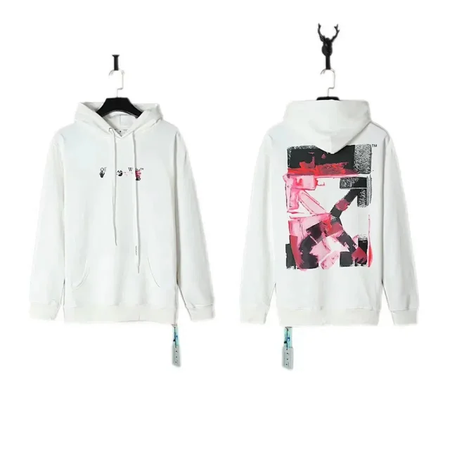 Off-White Hoodies & Sweatshirts Arrow Graphic Print Sweatshirt product detail image 6