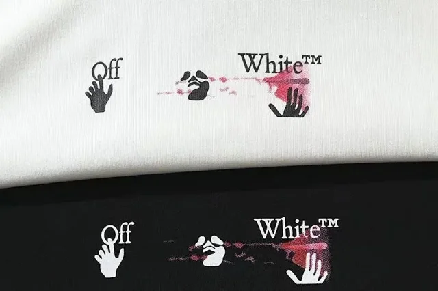 Off-White Hoodies & Sweatshirts Arrow Graphic Print Sweatshirt product detail image 2