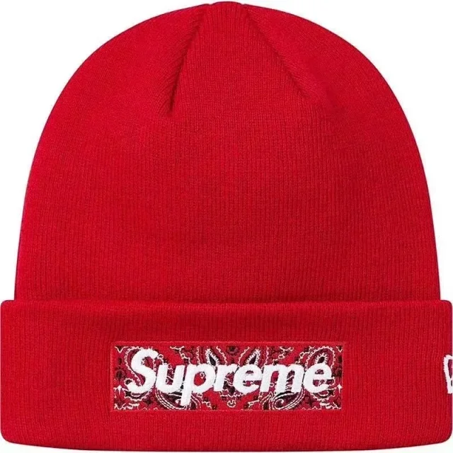 Supreme Hats Bandana Box Logo Knit Beanie product detail image 7