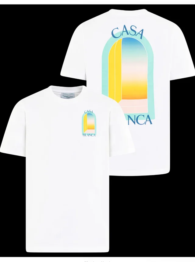 Casablanca T-Shirts Graphic Print T-Shirt product detail image 3