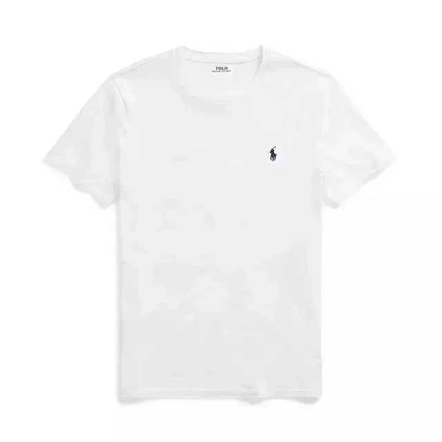 Polo Ralph Lauren T-Shirts Short-Sleeve Crewneck with Embroidered Pony product detail image 6