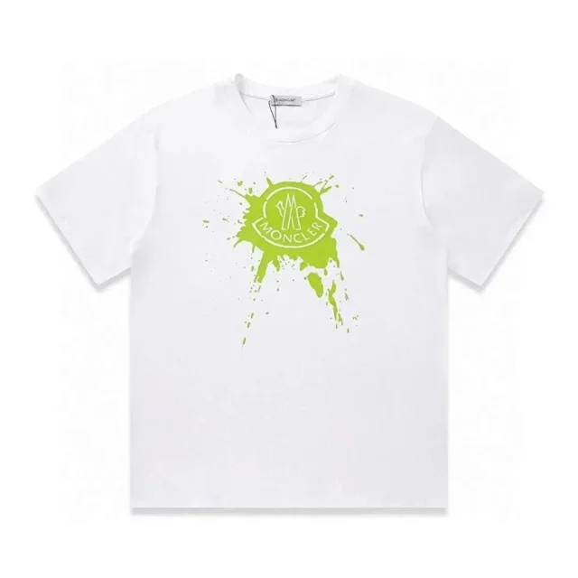 Moncler T-Shirts Logo Graphic Short-Sleeve product detail image 6