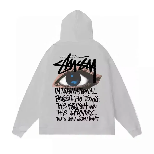 Stüssy Hoodies & Sweatshirts International Eye Graphic Hoodie product detail image 4