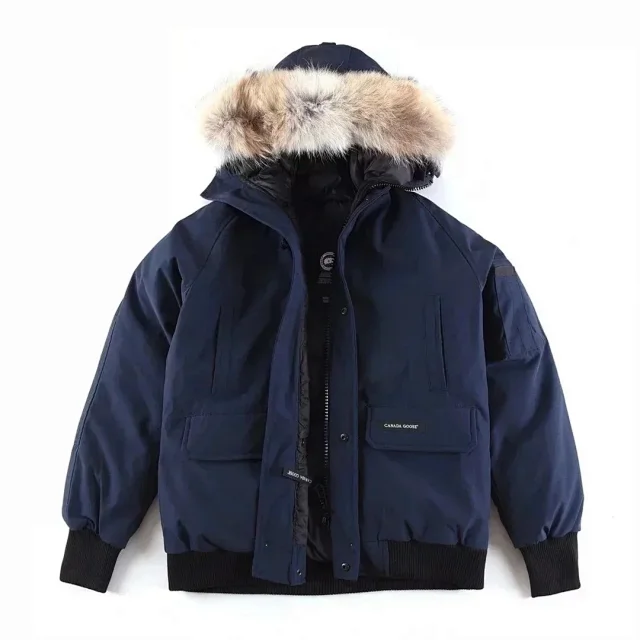 Canada Goose Down Jackets Fur-Trim Hood Parka product detail image 7