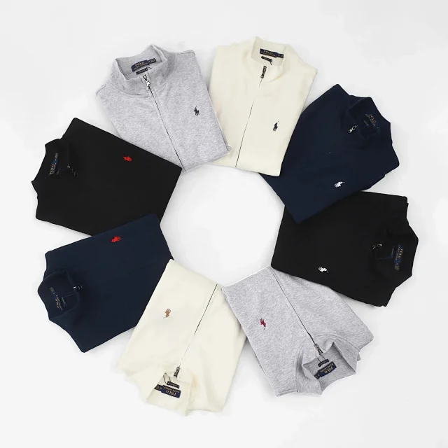 Polo Ralph Lauren Hoodies & Sweatshirts Quarter-Zip Mock-Neck Sweatshirt with Embroidered Pony product detail image 2