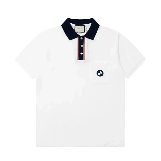 Gucci T-Shirts Logo-print crewneck product detail image 3