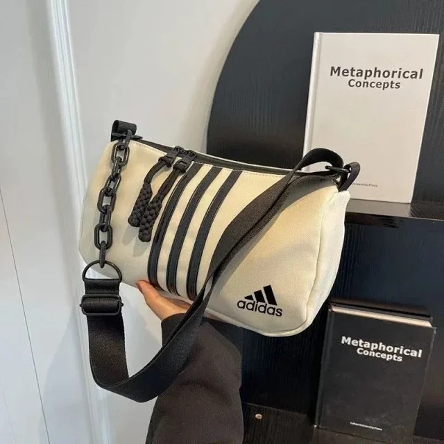 Adidas Crossbody Bags Striped Chain-Detail Bag product detail image 2