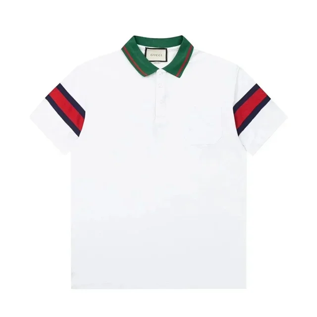 Gucci T-Shirts Logo-print crewneck product detail image 6