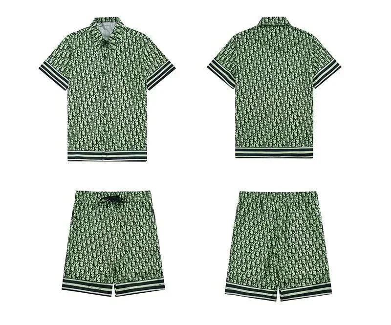 Dior Matching Sets Short-Sleeve T-Shirt and Drawstring Shorts Set image 10