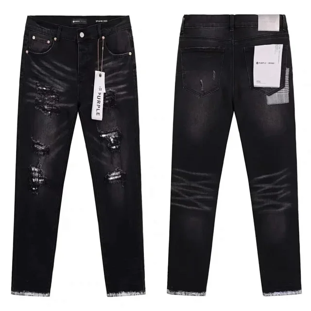 Purple Jeans Straight-leg denim product detail image 5