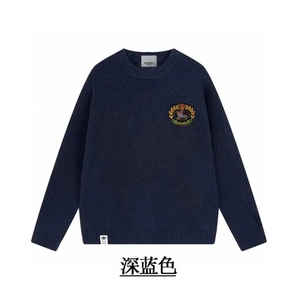 GRA Waffle Knit Sweater White - 8