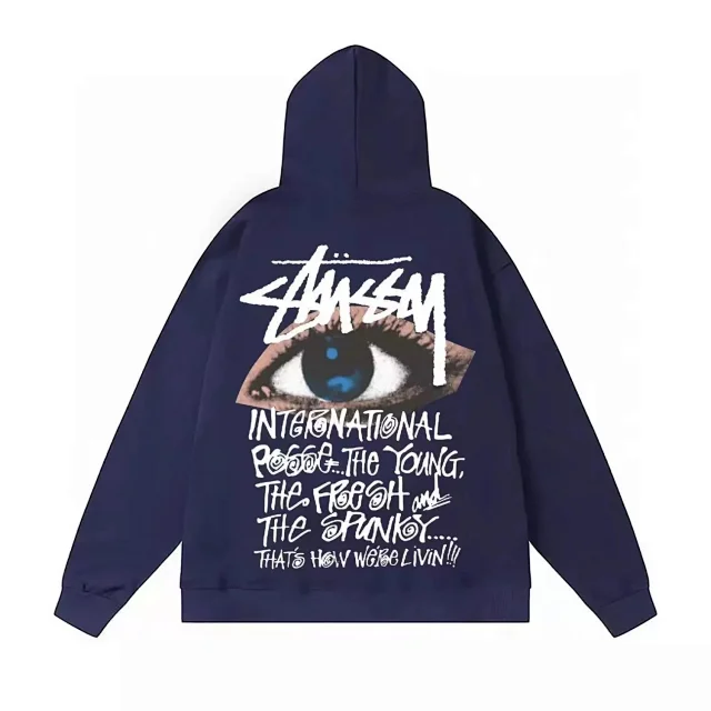 Stüssy Hoodies & Sweatshirts International Eye Graphic Hoodie product detail image 5