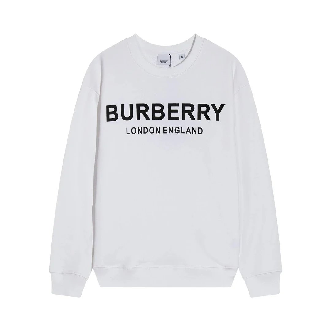 Burberry Hoodies & Sweatshirts Logo Print and Embroidered Graphic image 7