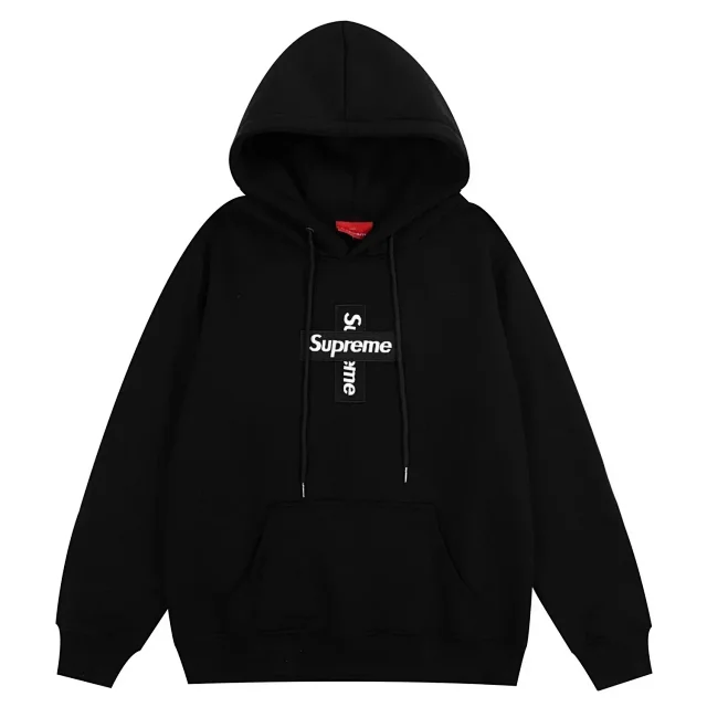 Supreme Hoodies & Sweatshirts Logo Patch Pullover Hoodie product detail image 3