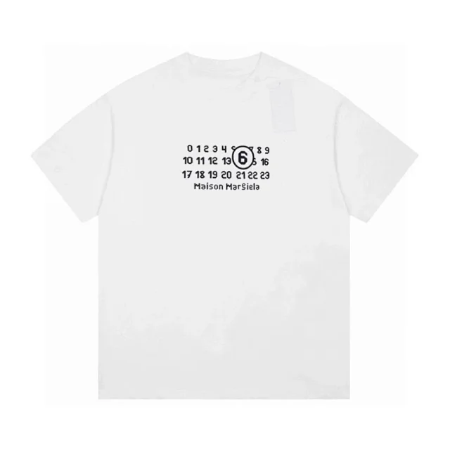 MM6 Maison Margiela T-Shirts Numeric Logo Print product detail image 5