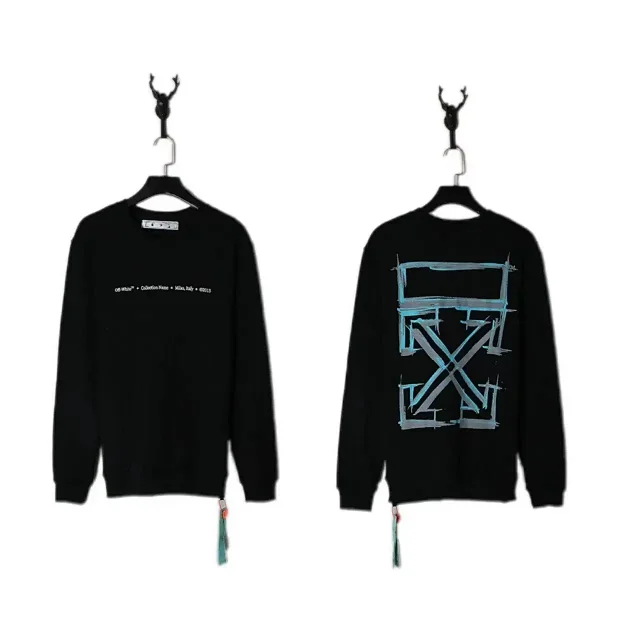Off-White Hoodies & Sweatshirts Arrow Graphic Crewneck Sweatshirt product detail image 4