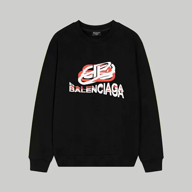 Balenciaga Hoodies & Sweatshirts Graphic Logo Crewneck Sweatshirt product detail image 5