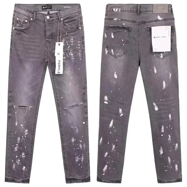 Purple Jeans Straight-leg denim product detail image 8