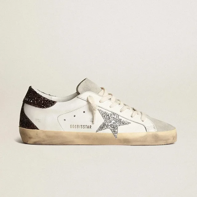 Golden Goose Sneakers Low-top distressed with star appliqué product detail image 9