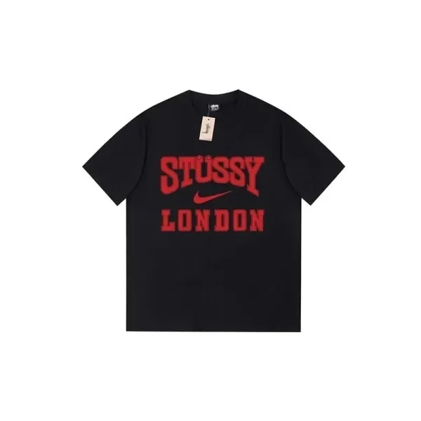 Stüssy x Nike London Tee Black T-Shirt - 1