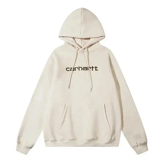 Carhartt Hoodies & Sweatshirts Logo-embroidered pullover hoodie with kangaroo pocket product detail image 8