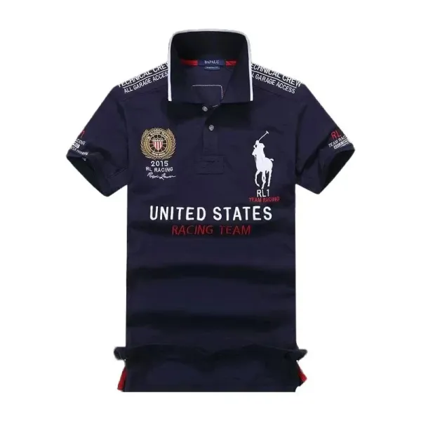 Ralph Lauren RL Racing United States Team Navy Polo - 1
