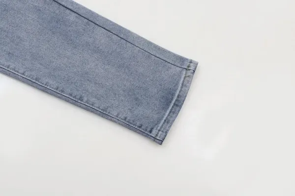 Louis Vuitton x Takashi Murakami Monogram Flower Patch Black Jeans - 11