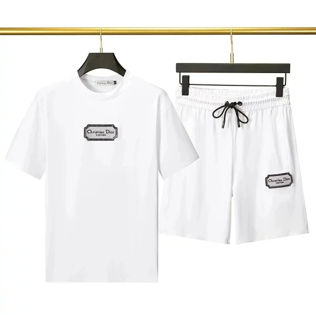 Dior Matching Sets Short-Sleeve T-Shirt and Shorts Set product detail image 3