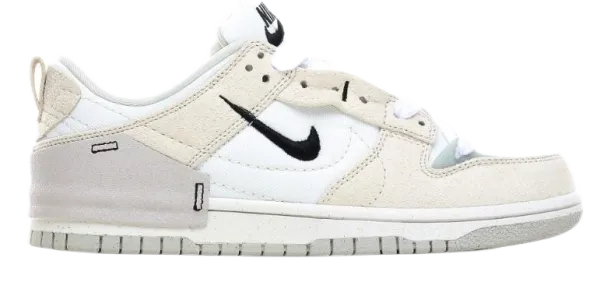 Nike Dunk Low Disrupt White Beige Sneakers - 10
