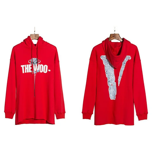 VLONE Hoodies & Sweatshirts Graphic Print Pullover Hoodie product detail image 4