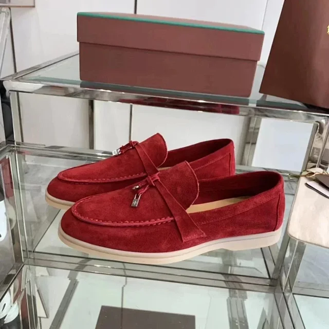 Stefano Ricci Leather Shoes Suede tassel loafers product detail image 10