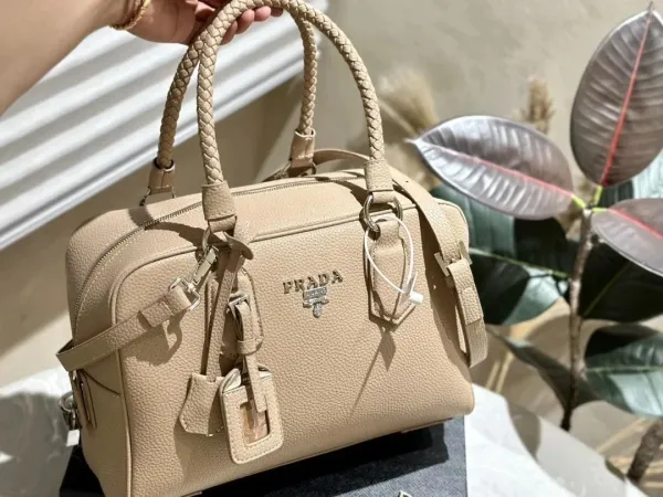 Prada Galleria Saffiano Leather Black Handbags - 10