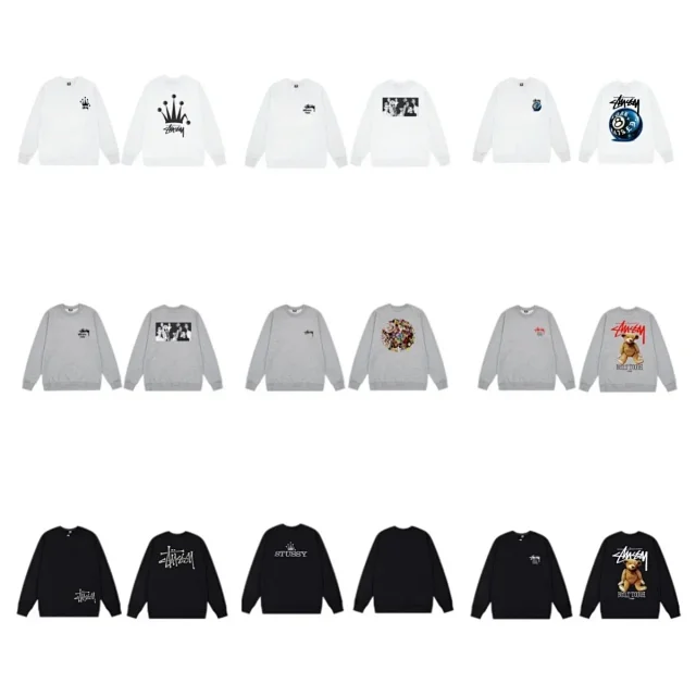 Stüssy Hoodies & Sweatshirts Logo Graphic Crewneck Sweatshirt product detail image 1