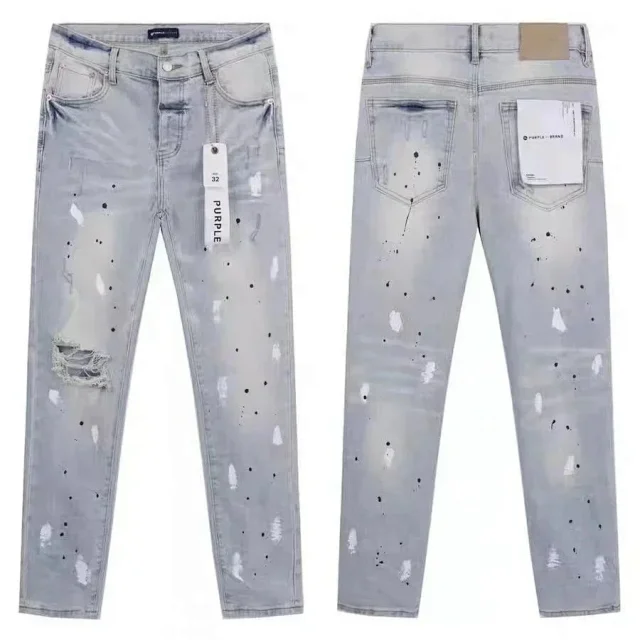 Purple Jeans Straight-leg denim product detail image 7