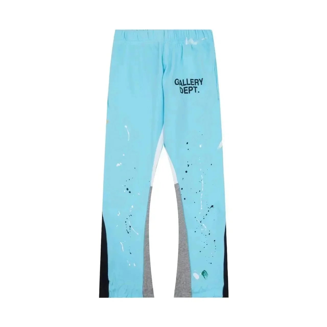 Gallery Dept. Trousers Paint-splatter sweatpants with logo print image 14
