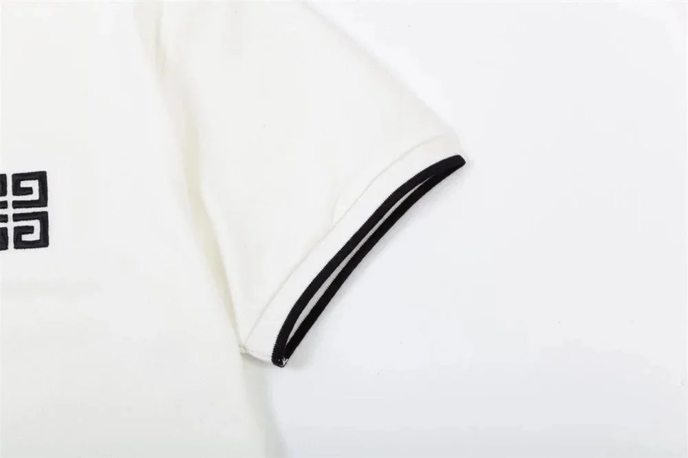 Givenchy Star Monogram Blue Polo Shirt - 11